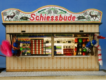 Shooting Gallery with interior decoration